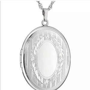Sterling Silver Locket Necklace